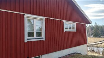 Hus efter fasadmålning